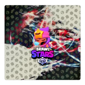 Магнитный плакат 3Х3 с принтом BRAWL STARS СЭНДИ , Полимерный материал с магнитным слоем | 9 деталей размером 9*9 см | 8 bit | bibi | brawl stars | brock | bull | crow | dinomike | el primo | leon | mobile game | nita | poko | ricochet | stars | tara | бравл старс | ворон | леон | мобильные игры