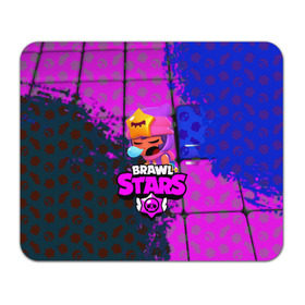 Коврик для мышки прямоугольный с принтом BRAWL STARS СЭНДИ , натуральный каучук | размер 230 х 185 мм; запечатка лицевой стороны | 8 bit | bibi | brawl stars | brock | bull | crow | dinomike | el primo | leon | mobile game | nita | poko | ricochet | stars | tara | бравл старс | ворон | леон | мобильные игры