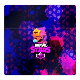 Магнитный плакат 3Х3 с принтом BRAWL STARS:СЭНДИ , Полимерный материал с магнитным слоем | 9 деталей размером 9*9 см | 8 bit | bibi | brawl stars | brock | bull | crow | dinomike | el primo | leon | mobile game | nita | poko | ricochet | stars | tara | бравл старс | ворон | леон | мобильные игры