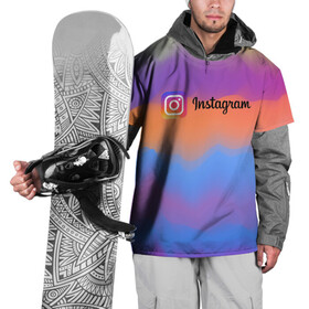Накидка на куртку 3D с принтом Instagram. , 100% полиэстер |  | insta | instagram | instagramm | social | видео | инста | инстаграм | инстаграмм | приложение | социальная сеть | фото