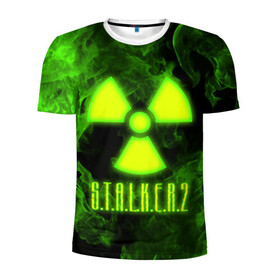 Мужская футболка 3D спортивная с принтом S.T.A.L.K.E.R. 2 , 100% полиэстер с улучшенными характеристиками | приталенный силуэт, круглая горловина, широкие плечи, сужается к линии бедра | chernobyl | pripyat | s.t.a.l.k.e.r. 2 | shadow of chernobyl | stalker | stalker 2 | воля | меченый | припять | свобода | свобода воля | сталкер | сталкер 2 | тени чернобыля | чернобыль