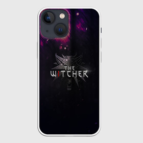 Чехол для iPhone 13 mini с принтом Ведьмак Witcher ,  |  | geralt | neflix | serial | serials | witcher | ведьмак | геральт | сериал | сериалы | цирилла