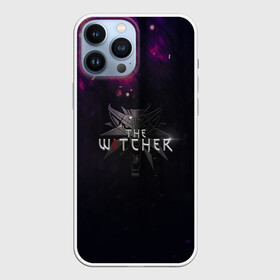 Чехол для iPhone 13 Pro Max с принтом Ведьмак Witcher ,  |  | geralt | neflix | serial | serials | witcher | ведьмак | геральт | сериал | сериалы | цирилла