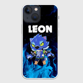 Чехол для iPhone 13 mini с принтом BRAWL STARS LEON ,  |  | brawl stars | crow | leon | leon shark | leon werewolf | sally leon | shark | stars | werewolf | акула | берли | ворон | леон | леон акула | оборотень | оборотень леон | спайк | эль примо