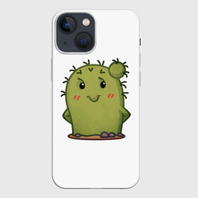 Чехол для iPhone 13 mini с принтом кактус ,  |  | emoji рисунок | kaktus | кактус | кактусик | смайл | стикер | эмоджи