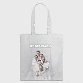 Шоппер 3D с принтом Rammstein , 100% полиэстер | Плотность: 200 г/м2; Размер: 34×35 см; Высота лямок: 30 см | kruspe | lindemann | metal | oliver | rammstein | richard | riedel | rock | till | кристиан | круспе | линдеманн | лоренц | метал | оливер | рамштайн | ридель | рихард | рок | тилль