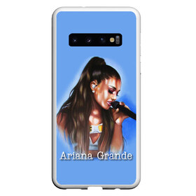 Чехол для Samsung Galaxy S10 с принтом Ariana Grande (Ариана Гранде) , Силикон | Область печати: задняя сторона чехла, без боковых панелей | ariana grande | актриса | американская певица | ариана | ариана гранде | гранде | девушка | музыка | певица | песни | продюсер