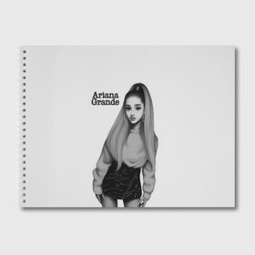 Альбом для рисования с принтом Ariana Grande (Ариана Гранде) , 100% бумага
 | матовая бумага, плотность 200 мг. | ariana grande | актриса | американская певица | ариана | ариана гранде | гранде | девушка | музыка | певица | песни | продюсер