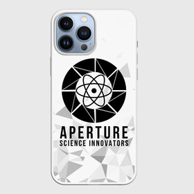 Чехол для iPhone 13 Pro Max с принтом PORTAL ,  |  | Тематика изображения на принте: aperture laboratories | glados | portal | portal 2 | valve | гладос | портал | портал 2 | челл