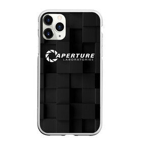 Чехол для iPhone 11 Pro матовый с принтом PORTAL , Силикон |  | aperture laboratories | glados | portal | portal 2 | valve | гладос | портал | портал 2 | челл