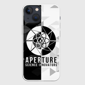 Чехол для iPhone 13 mini с принтом PORTAL 2 | ПОРТАЛ 2 ,  |  | aperture laboratories | glados | half life | portal | portal 2 | valve | гладос | портал | портал 2 | халф лайф | челл