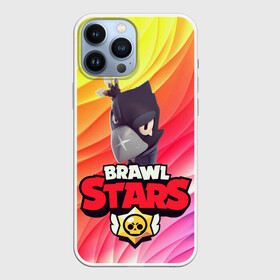 Чехол для iPhone 13 Pro Max с принтом Brawl Stars   Crow ,  |  | brawl | crow | stars | бравл | герой | игра | компьютерная | моба | мобильная | старс | шутер