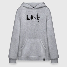 Худи SuperOversize хлопок с принтом Banksy LOVE , 70% хлопок, 30% полиэстер, мягкий начес внутри | карман-кенгуру, эластичная резинка на манжетах и по нижней кромке, двухслойный капюшон
 | Тематика изображения на принте: banksy | анархизм | андерграунд | антивоенное движение | антиимпериализм | антикапитализм | бенкс | бенкси | бристоль | бэнкс | бэнкси | граффити | нигилизм | стрит арт | художник