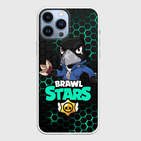 Чехол для iPhone 13 Pro Max с принтом BRAWL STARS CROW ,  |  | bibi | brawl stars | crow | el brown | leon | leon shark | max | sally leon | shark | stars | акула | биби | ворон | леон