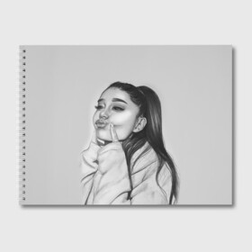 Альбом для рисования с принтом Ariana Grande (Ариана Гранде) , 100% бумага
 | матовая бумага, плотность 200 мг. | ariana grande | актриса | американская певица | ариана | ариана гранде | гранде | девушка | музыка | певица | песни | продюсер