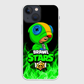 Чехол для iPhone 13 mini с принтом BRAWL STARS SALLY LEON ,  |  | bibi | brawl stars | crow | el brown | leon | leon shark | max | sally leon | shark | stars | акула | биби | ворон | леон