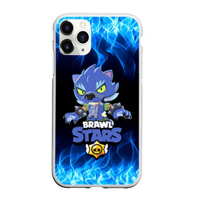 Чехол для iPhone 11 Pro матовый с принтом BRAWL STARS LEON ОБОРОТЕНЬ , Силикон |  | bib | brawl stars | colt | crow | el brown | leon | leon shark | max | moba | sally leon | shark | акула | берли | биби | бравл старс | браун | ворон | жанр | игра | кольт | леон | леон акула | макс | нита | шелли