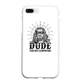 Чехол для iPhone 7Plus/8 Plus матовый с принтом The Big Lebowski , Силикон | Область печати: задняя сторона чехла, без боковых панелей | criminal | dude | gangster | the big lebowski | the jesus rolls | большой лебовски | броски хесуса | гангстер | криминал | фильм | чувак