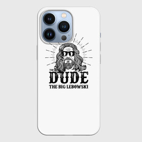 Чехол для iPhone 13 Pro с принтом The Big Lebowski ,  |  | Тематика изображения на принте: criminal | dude | gangster | the big lebowski | the jesus rolls | большой лебовски | броски хесуса | гангстер | криминал | фильм | чувак