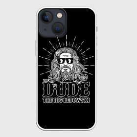 Чехол для iPhone 13 mini с принтом БОЛЬШОЙ ЛЕБОВСКИ ,  |  | lebowski | the big lebowski | the jesus rolls | большой лебовски | броски хесуса | кино | лебовски | чувак