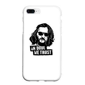 Чехол для iPhone 7Plus/8 Plus матовый с принтом The Big Lebowski , Силикон | Область печати: задняя сторона чехла, без боковых панелей | Тематика изображения на принте: criminal | dude | gangster | the big lebowski | the jesus rolls | большой лебовски | броски хесуса | гангстер | криминал | фильм | чувак