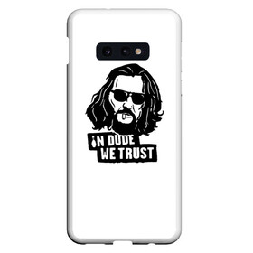 Чехол для Samsung S10E с принтом The Big Lebowski , Силикон | Область печати: задняя сторона чехла, без боковых панелей | criminal | dude | gangster | the big lebowski | the jesus rolls | большой лебовски | броски хесуса | гангстер | криминал | фильм | чувак