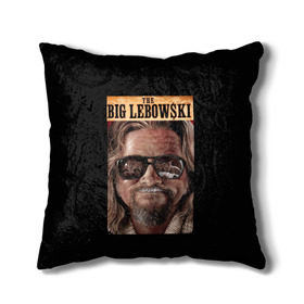 Подушка 3D с принтом The Big Lebowski , наволочка – 100% полиэстер, наполнитель – холлофайбер (легкий наполнитель, не вызывает аллергию). | состоит из подушки и наволочки. Наволочка на молнии, легко снимается для стирки | big | lebowski | the | большой | кинофильм | лебовски