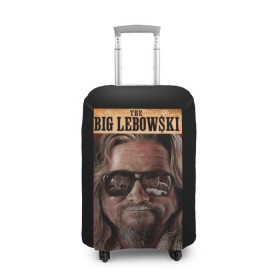 Чехол для чемодана 3D с принтом The Big Lebowski , 86% полиэфир, 14% спандекс | двустороннее нанесение принта, прорези для ручек и колес | big | lebowski | the | большой | кинофильм | лебовски