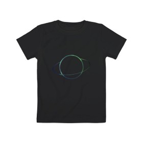 Детская футболка хлопок с принтом Планета , 100% хлопок | круглый вырез горловины, полуприлегающий силуэт, длина до линии бедер | planet | space | астрономия | звезда | звёзды | космос | орбита | планета