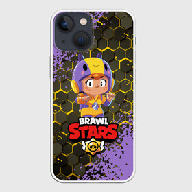 Чехол для iPhone 13 mini с принтом BRAWL STARS BEA. ,  |  | bea | bibi | brawl stars | colt | crow | el brown | leon | leon shark | max | nita | sally leon | shark | акула | беа | берли | биби | бравл старс | браун | ворон | кольт | леон | леон акула | макс | нита | шелли