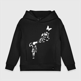 Детское худи Oversize хлопок с принтом Banksy , френч-терри — 70% хлопок, 30% полиэстер. Мягкий теплый начес внутри —100% хлопок | боковые карманы, эластичные манжеты и нижняя кромка, капюшон на магнитной кнопке | banksy | анархизм | андерграунд | антивоенное движение | антиимпериализм | антикапитализм | бенкс | бенкси | бристоль | бэнкс | бэнкси | граффити | нигилизм | стрит арт | художник