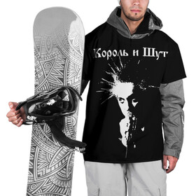 Накидка на куртку 3D с принтом Король и Шут + Анархия (спина) , 100% полиэстер |  | punk | rock | киш | король | король и шут | михаил горшенев | панки | рок | русский рок | шут