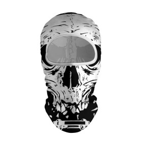 Балаклава 3D с принтом Череп , 100% полиэстер, ткань с особыми свойствами — Activecool | плотность 150–180 г/м2; хорошо тянется, но при этом сохраняет форму. Закрывает шею, вокруг отверстия для глаз кайма. Единый размер | art | skeleton | skull | арт | скелет | череп