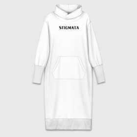 Платье удлиненное хлопок с принтом Stigmata | Стигмата (Z) ,  |  | music | rock | stigmata | альтернатива | музыка | рок | стигмата | тарас уманскии