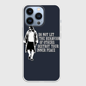 Чехол для iPhone 13 Pro с принтом The Big Lebowski ,  |  | dude | film | бриджес | герой | джефф | джеффри | дюдя | комедия | лебовски | персонаж | фильм | чувак