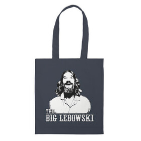 Шоппер 3D с принтом The Big Lebowski , 100% полиэстер | Плотность: 200 г/м2; Размер: 34×35 см; Высота лямок: 30 см | dude | film | бриджес | герой | джефф | джеффри | дюдя | комедия | лебовски | персонаж | фильм | чувак