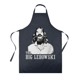 Фартук 3D с принтом The Big Lebowski , 100% полиэстер | общий размер — 65 х 85 см, ширина нагрудника — 26 см, горловина — 53 см, длина завязок — 54 см, общий обхват в поясе — 173 см. Принт на завязках и на горловине наносится с двух сторон, на основной части фартука — только с внешней стороны | dude | film | бриджес | герой | джефф | джеффри | дюдя | комедия | лебовски | персонаж | фильм | чувак