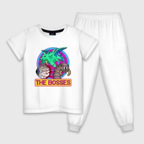 Детская пижама хлопок с принтом Terraria , 100% хлопок |  брюки и футболка прямого кроя, без карманов, на брюках мягкая резинка на поясе и по низу штанин
 | 