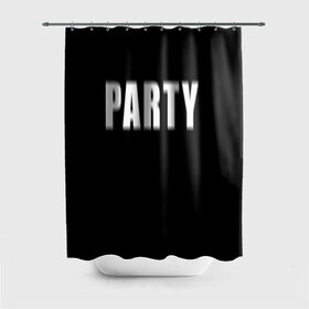 Штора 3D для ванной с принтом Hard PARTY , 100% полиэстер | плотность материала — 100 г/м2. Стандартный размер — 146 см х 180 см. По верхнему краю — пластиковые люверсы для креплений. В комплекте 10 пластиковых колец | hard party | party | pati | вечеринка | как у томби | пати | хард пати | что было дальше