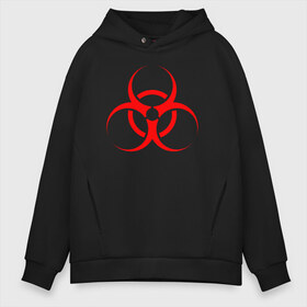 Мужское худи Oversize хлопок с принтом BIOHAZARD , френч-терри — 70% хлопок, 30% полиэстер. Мягкий теплый начес внутри —100% хлопок | боковые карманы, эластичные манжеты и нижняя кромка, капюшон на магнитной кнопке | biohazard | radiation | re | re3 | residenr evil | toxic | virusвирус | world war z | биохазард | обитель зла | радиация | токсик | эпидемия