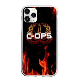 Чехол для iPhone 11 Pro Max матовый с принтом CRITICAL OPS (C-OPS) , Силикон |  | c ops | critical ops | cs go | esport | fbi | free fire | game | ops | swat | игра | к опс | киберспорт | критикал | критикал опс | критические операции | опс | сват | фбр | экшен