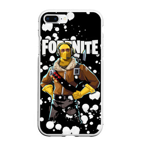 Чехол для iPhone 7Plus/8 Plus матовый с принтом Fortnite , Силикон | Область печати: задняя сторона чехла, без боковых панелей | battle | fortnite | funny | kills | royale | save | season | the | twitch | world | битва | борьба | зомби | королевская | оружие | скины | стратегия | фортнайт