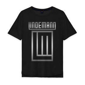 Мужская футболка хлопок Oversize с принтом LINDEMANN , 100% хлопок | свободный крой, круглый ворот, “спинка” длиннее передней части | lindemann | lm | rock | кристиан лоренц | линдеманн | лм | музыка | рок | тилль линдеманн