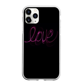 Чехол для iPhone 11 Pro матовый с принтом Love надпись , Силикон |  | Тематика изображения на принте: 14 февраля | 8 марта | в | валентинов день | влюблен | влюбленность | влюбленные | вместе навсегда | девичник | девушке | день влюбленных | для жены | дочери | жене | любимая | любимой | любимому