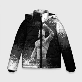 Зимняя куртка для мальчиков 3D с принтом Conor McGregor , ткань верха — 100% полиэстер; подклад — 100% полиэстер, утеплитель — 100% полиэстер | длина ниже бедра, удлиненная спинка, воротник стойка и отстегивающийся капюшон. Есть боковые карманы с листочкой на кнопках, утяжки по низу изделия и внутренний карман на молнии. 

Предусмотрены светоотражающий принт на спинке, радужный светоотражающий элемент на пуллере молнии и на резинке для утяжки | conor | conor mcgregor | mcgregor | mma | ufc | бокс | борьба | конор | конор мак грегор | мма | юфс