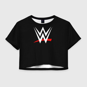 Женская футболка Crop-top 3D с принтом WWE , 100% полиэстер | круглая горловина, длина футболки до линии талии, рукава с отворотами | raw | smackdown | wrestling | wwe | борьба | единоборства | реслинг | рестлинг | спорт | шоу