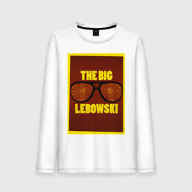 Мужской лонгслив хлопок с принтом The Big Lebowski , 100% хлопок |  | the big lebowski | большой лебовски | кино | персонаж | чувак