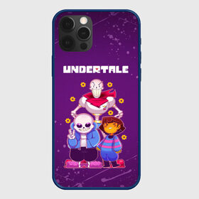 Чехол для iPhone 12 Pro с принтом UNDERTALE , силикон | область печати: задняя сторона чехла, без боковых панелей | asriel dreemurr | chara | frisk | gaster blaster | sans | undertale | азриэль дримурр | андертейл | андрайн | гастер | меттатон | санс | фриск | чара