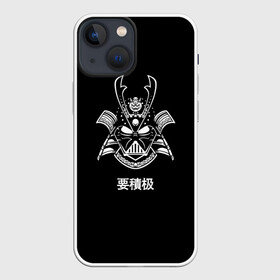 Чехол для iPhone 13 mini с принтом Самурай (будь добрее) ,  |  | будь добрее | самурай