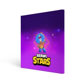 Холст квадратный с принтом Brawl Stars. El Brown , 100% ПВХ |  | bo | brawl | brock | bull | colt | dynamike | elprimo | jessie | leon | moba | nita | shelly | stars | бо | брок | булл | джесси | динамайк | кольт | леон | нита | шелли | эльпримо